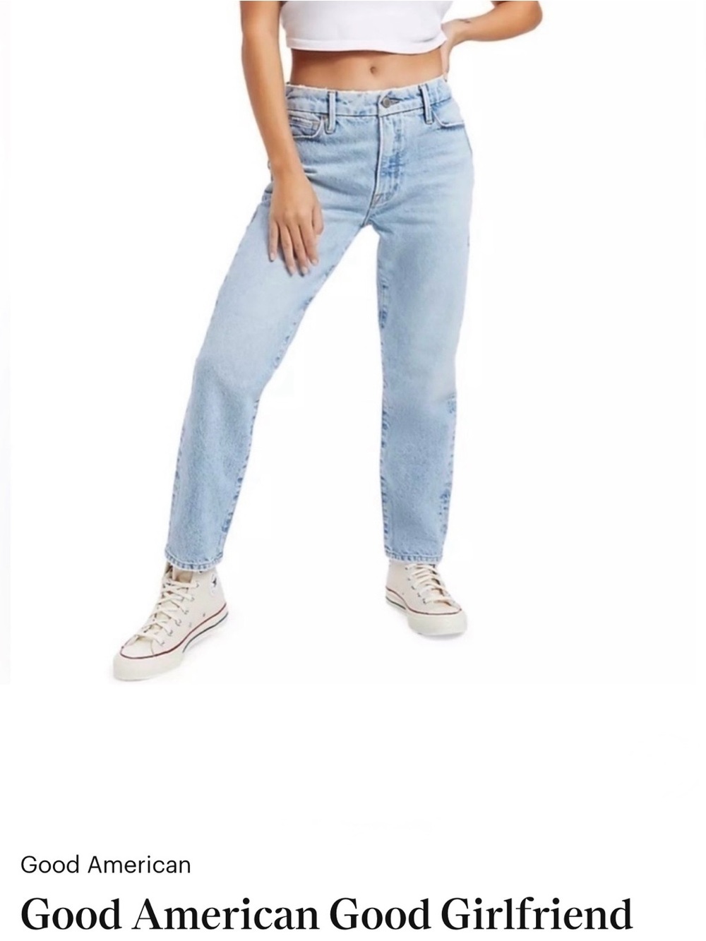 Good American Good Girlfriend Jeans